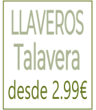 Llaveros de Talavera y Virgen del Prado